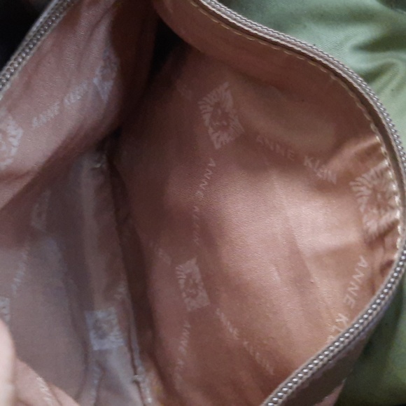 Anne Klein Taupe and Cream Tote Bag - Picture 9 of 9